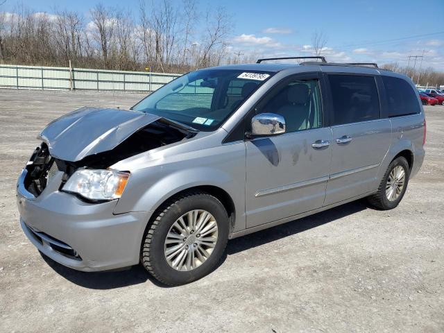 2C4RC1CG2FR731640 - 2015 CHRYSLER TOWN & COU TOURING L SILVER photo 1