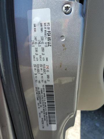 2C4RC1CG2FR731640 - 2015 CHRYSLER TOWN & COU TOURING L SILVER photo 13