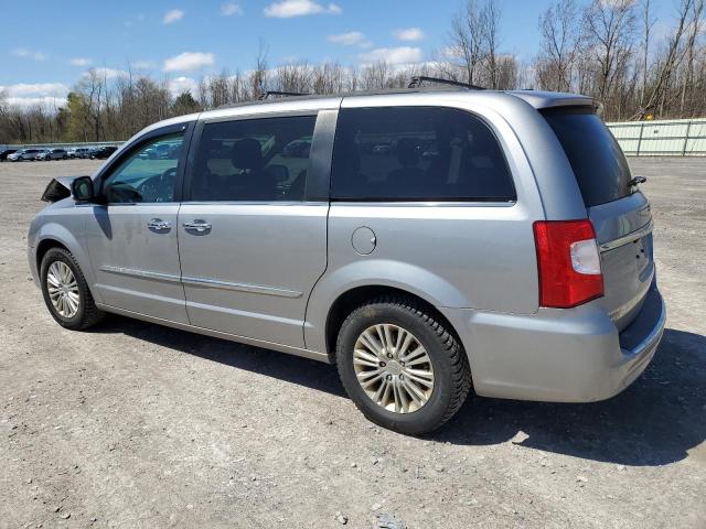 2C4RC1CG2FR731640 - 2015 CHRYSLER TOWN & COU TOURING L SILVER photo 2