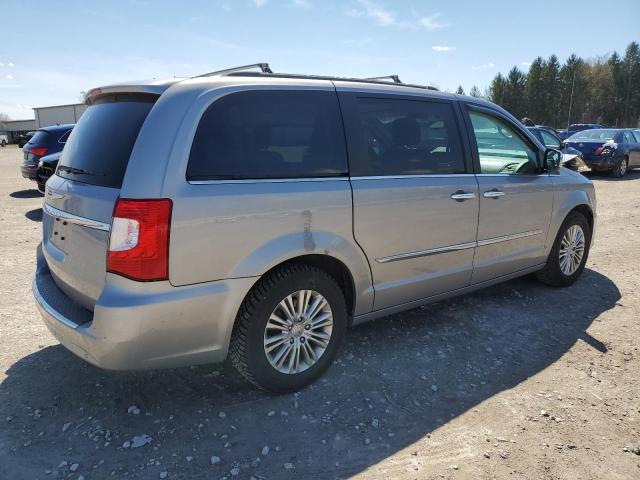 2C4RC1CG2FR731640 - 2015 CHRYSLER TOWN & COU TOURING L SILVER photo 3