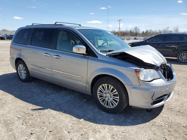 2C4RC1CG2FR731640 - 2015 CHRYSLER TOWN & COU TOURING L SILVER photo 4