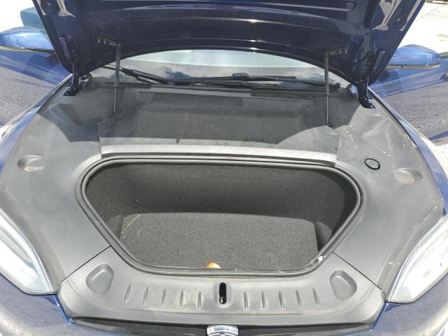 5YJSA1E50MF452893 - 2021 TESLA MODEL S BLUE photo 11