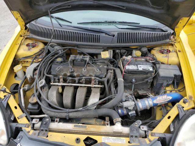 1B3AS76F93D148021 - 2003 DODGE NEON R/T YELLOW photo 7