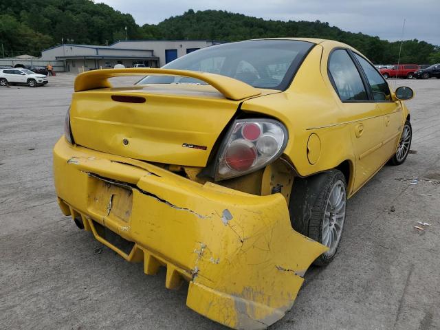 1B3AS76F93D148021 - 2003 DODGE NEON R/T YELLOW photo 9