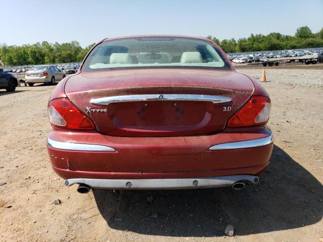 SAJEA51C52WC11420 - 2002 JAGUAR X-TYPE 3.0 RED photo 6