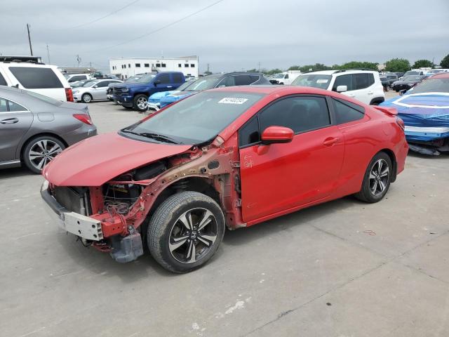 2HGFG3B87EH510229 - 2014 HONDA CIVIC EX RED photo 1