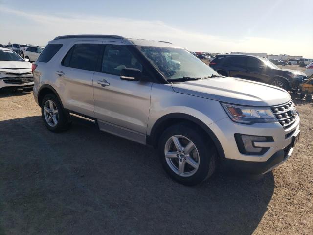 1FM5K8D87GGA53063 - 2016 FORD EXPLORER XLT SILVER photo 4