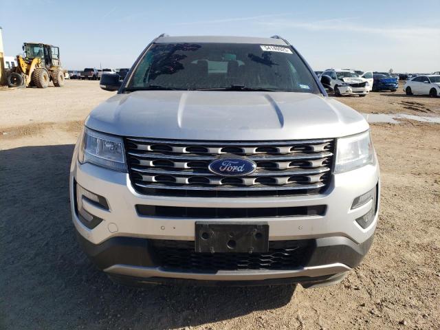 1FM5K8D87GGA53063 - 2016 FORD EXPLORER XLT SILVER photo 5