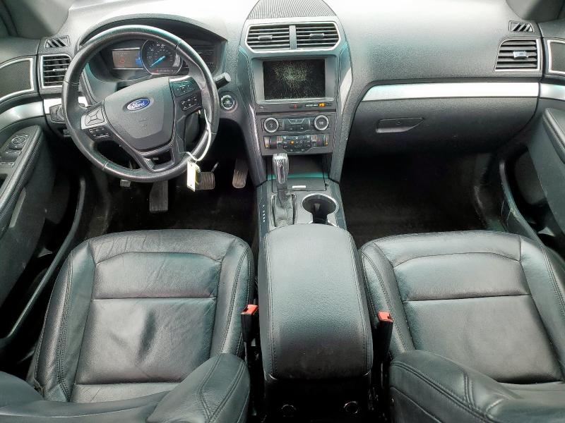 1FM5K8D87GGA53063 - 2016 FORD EXPLORER XLT SILVER photo 8