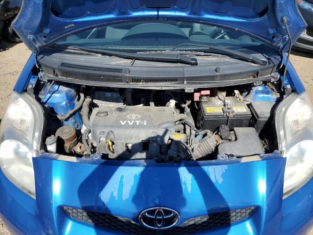 JTDJT903X95266913 - 2009 TOYOTA YARIS BLUE photo 7