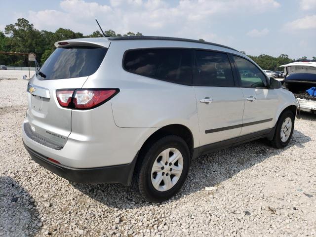 1GNKRFED6FJ232996 - 2015 CHEVROLET TRAVERSE LS SILVER photo 3