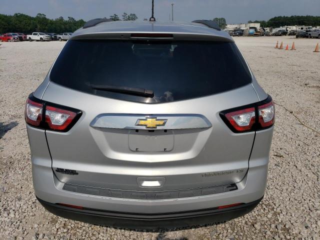 1GNKRFED6FJ232996 - 2015 CHEVROLET TRAVERSE LS SILVER photo 6