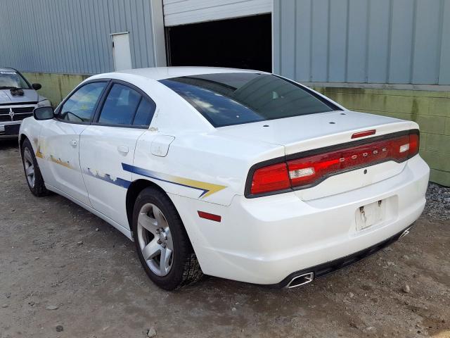 2C3CDXAG6CH126454 - 2012 DODGE CHARGER POLICE  photo 3