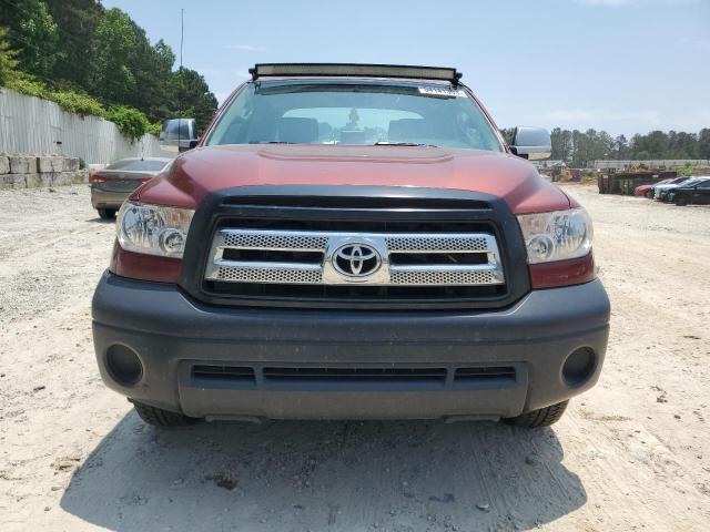 5TFRY5F18AX093162 - 2010 TOYOTA TUNDRA DOUBLE CAB SR5 BURGUNDY photo 5