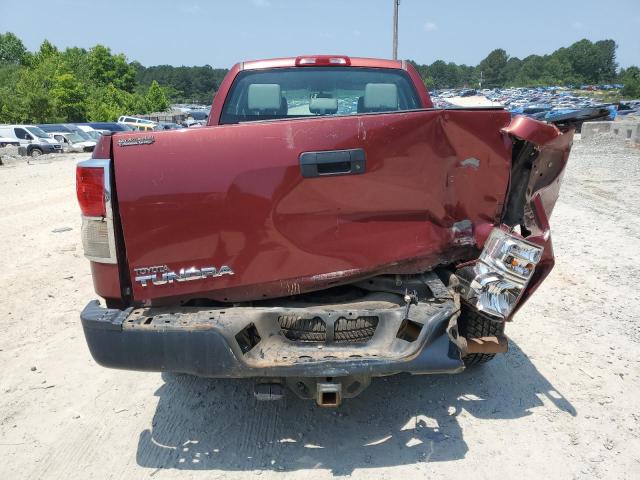 5TFRY5F18AX093162 - 2010 TOYOTA TUNDRA DOUBLE CAB SR5 BURGUNDY photo 6