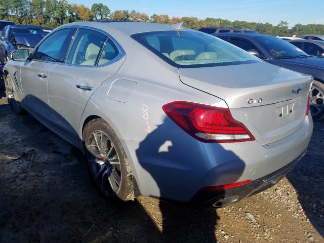 KMTG74LE4KU032701 - 2019 GENESIS G70 ELITE  photo 3