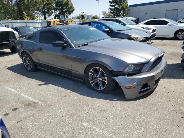 1ZVBP8AM0E5292874 - 2014 FORD MUSTANG GRAY photo 4