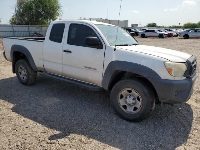 5TFTX4GN5DX014832 - 2013 TOYOTA TACOMA PRERUNNER ACCESS CAB WHITE photo 4