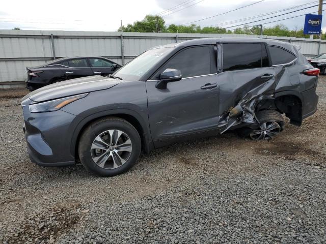 5TDKDRBH3PS012705 - 2023 TOYOTA HIGHLANDER L GRAY photo 1