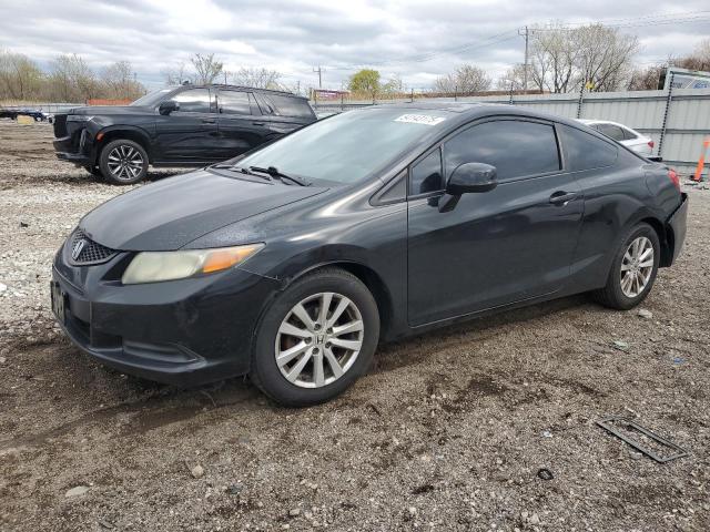 2HGFG3B0XCH504948 - 2012 HONDA CIVIC EXL BLACK photo 1