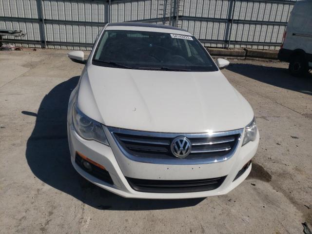 WVWHN7AN0CE530886 - 2012 VOLKSWAGEN CC LUXURY WHITE photo 5