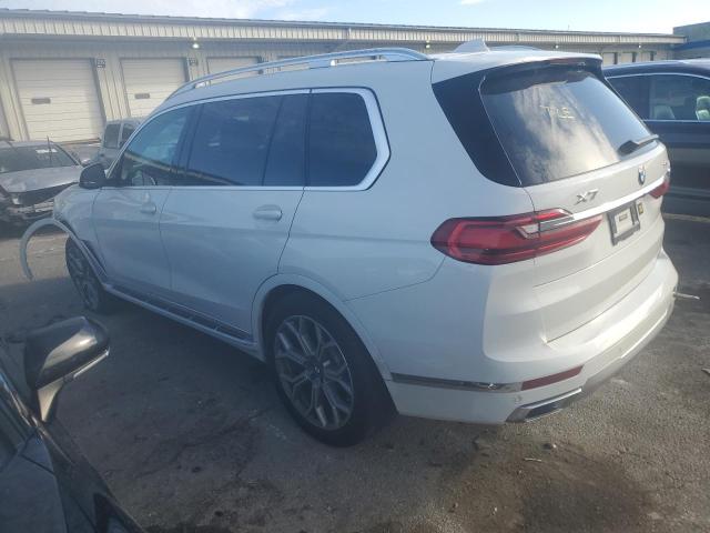 5UXCW2C09L9B42223 - 2020 BMW X7 XDRIVE40I WHITE photo 2