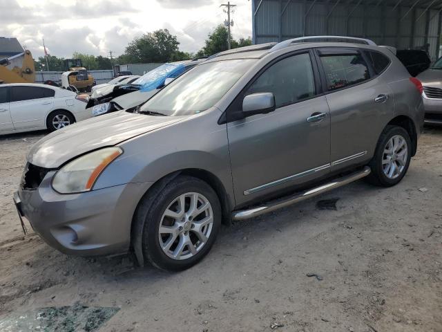 JN8AS5MV5CW373705 - 2012 NISSAN ROGUE S GRAY photo 1