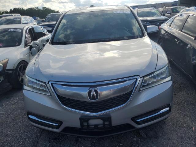 5FRYD3H43EB003403 - 2014 ACURA MDX TECHNOLOGY SILVER photo 5