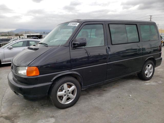 WV2KB47083H035652 - 2003 VOLKSWAGEN EUROVAN GLS BLACK photo 1