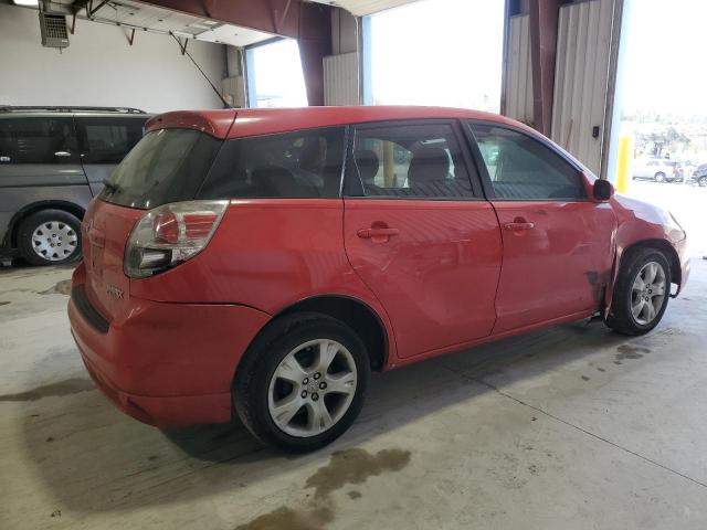 2T1KR30E58C697078 - 2008 TOYOTA COROLLA MA XR RED photo 3