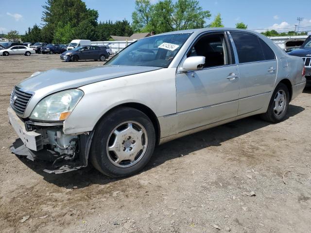 JTHBN30F620071205 - 2002 LEXUS LS 430 SILVER photo 1