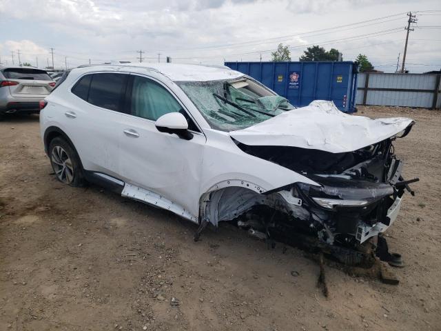 LRBFZPR44MD054123 - 2021 BUICK ENVISION ESSENCE WHITE photo 4