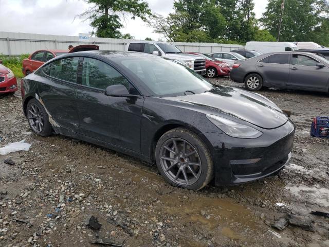5YJ3E1EA2MF090328 - 2021 TESLA MODEL 3 黑色 照片 4
