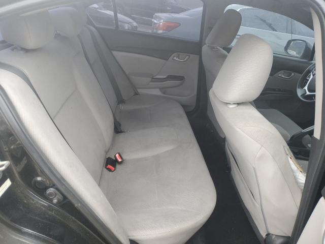 19XFB2F55DE274567 - 2013 HONDA CIVIC LX BLACK photo 10