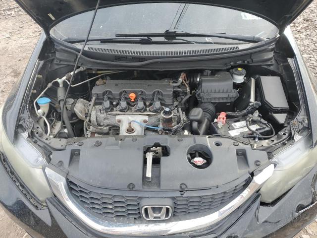 19XFB2F55DE274567 - 2013 HONDA CIVIC LX BLACK photo 11