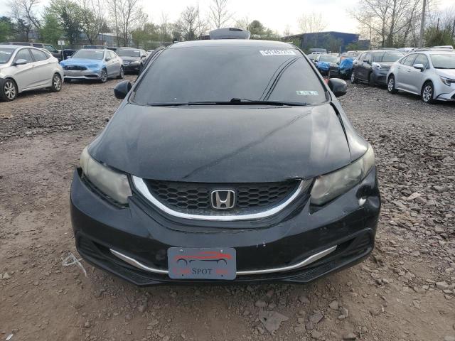 19XFB2F55DE274567 - 2013 HONDA CIVIC LX BLACK photo 5