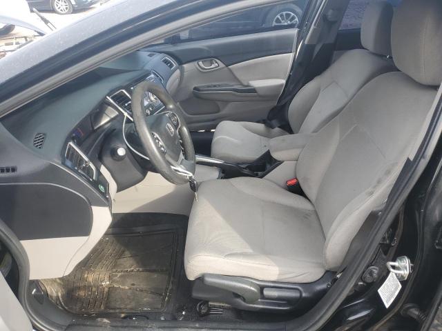 19XFB2F55DE274567 - 2013 HONDA CIVIC LX BLACK photo 7