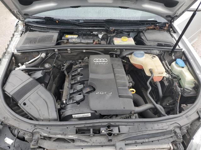 WAUAF78E08A035684 - 2008 AUDI A4 2.0T SILVER photo 11