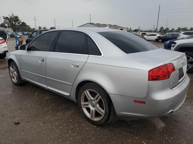 WAUAF78E08A035684 - 2008 AUDI A4 2.0T SILVER photo 2