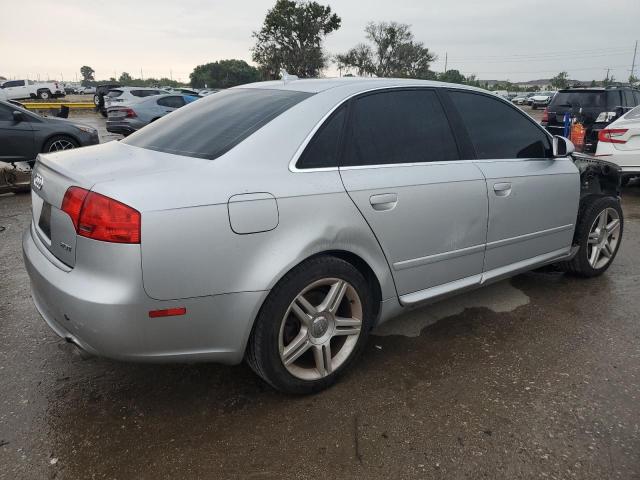 WAUAF78E08A035684 - 2008 AUDI A4 2.0T SILVER photo 3
