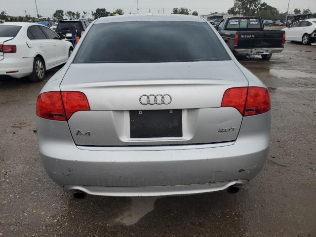 WAUAF78E08A035684 - 2008 AUDI A4 2.0T SILVER photo 6