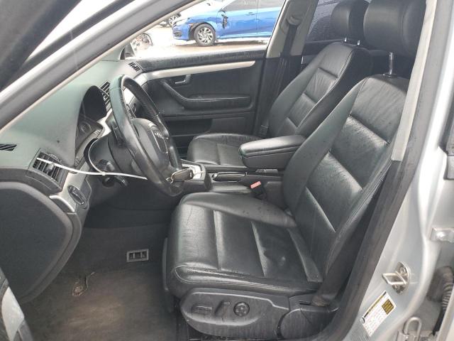 WAUAF78E08A035684 - 2008 AUDI A4 2.0T SILVER photo 7