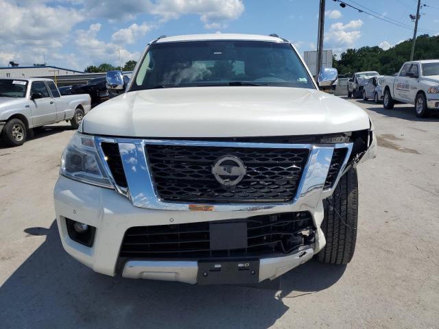 JN8AY2NE2H9705908 - 2017 NISSAN ARMADA PLATINUM WHITE photo 5