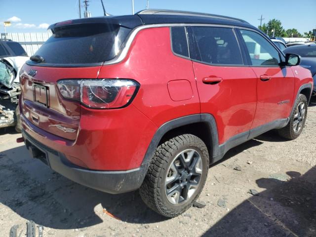 3C4NJDDB1HT667857 - 2017 JEEP COMPASS TRAILHAWK RED photo 3