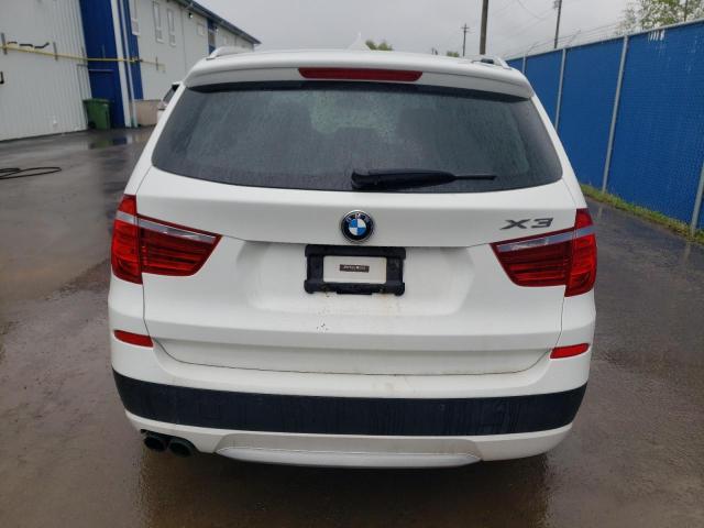 5UXWX7C54DL978302 - 2013 BMW X3 XDRIVE35I WHITE photo 6