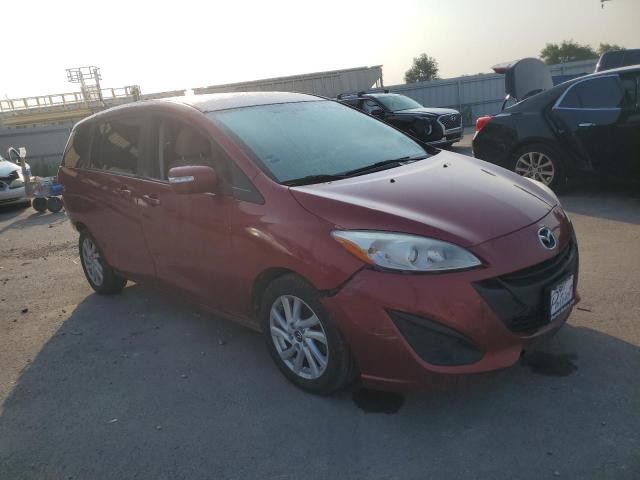 JM1CW2BL0D0153871 - 2013 MAZDA 5 RED photo 4