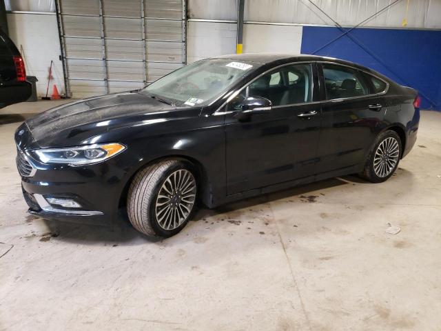 3FA6P0D94JR233952 - 2018 FORD FUSION TITANIUM/PLATINUM BLACK photo 1