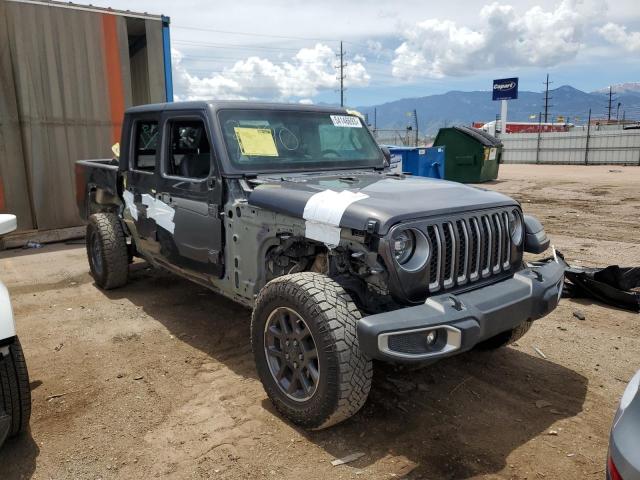 1C6HJTFG1LL152790 - 2020 JEEP GLADIATOR OVERLAND GRAY photo 4