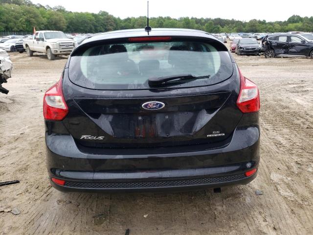 1FADP3K23DL112847 - 2013 FORD FOCUS SE BLACK photo 6