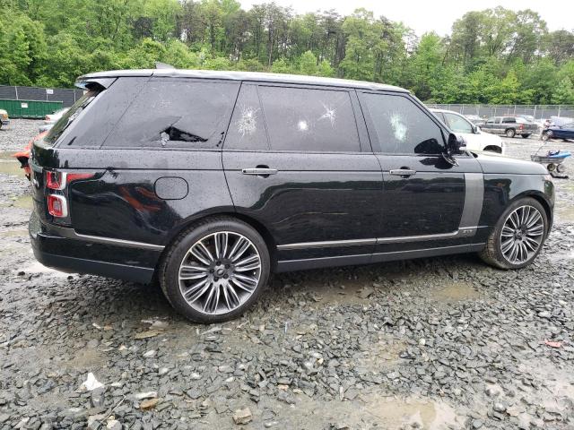 SALGV5SE1LA585829 - 2020 LAND ROVER RANGE ROVE AUTOBIOGRAPHY BLACK photo 3